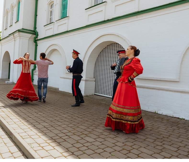 встреча с казаками